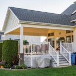 trim, soffit and gutters for Swedesboro porch