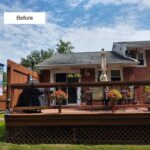 Screened-in Porch & Deck in Claymont, DE before2