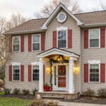 Stunning Covered Deck with Outdoor Fireplace in Garnet Valley PA 12