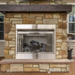 Stunning Covered Deck with Outdoor Fireplace in Garnet Valley PA 5