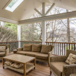 Stunning Covered Deck with Outdoor Fireplace in Garnet Valley PA 8