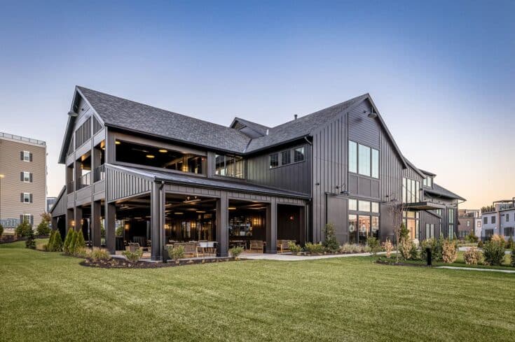 Contemporary Wedding Venue Exterior in Delaware County PA